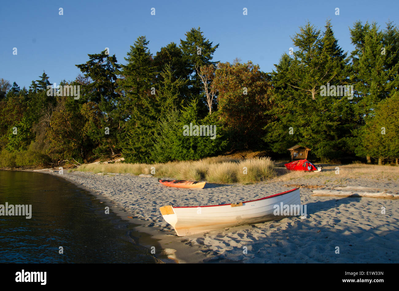 Sidney Spit, Sidney Island, Gulf Islands National Park, British