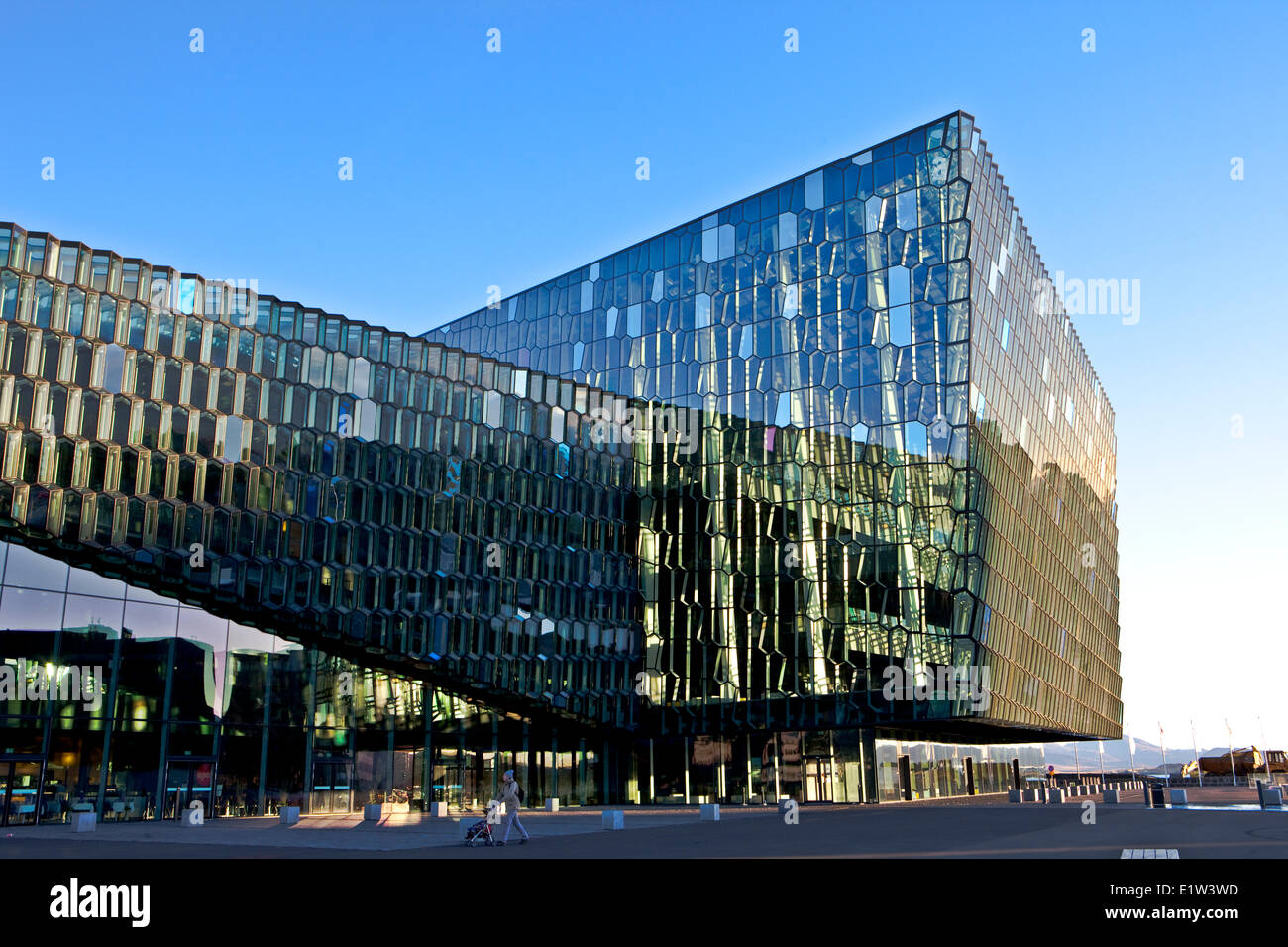HARPA, the new Concert/Opera/Convention Centre, Reykjavik,  Iceland Stock Photo