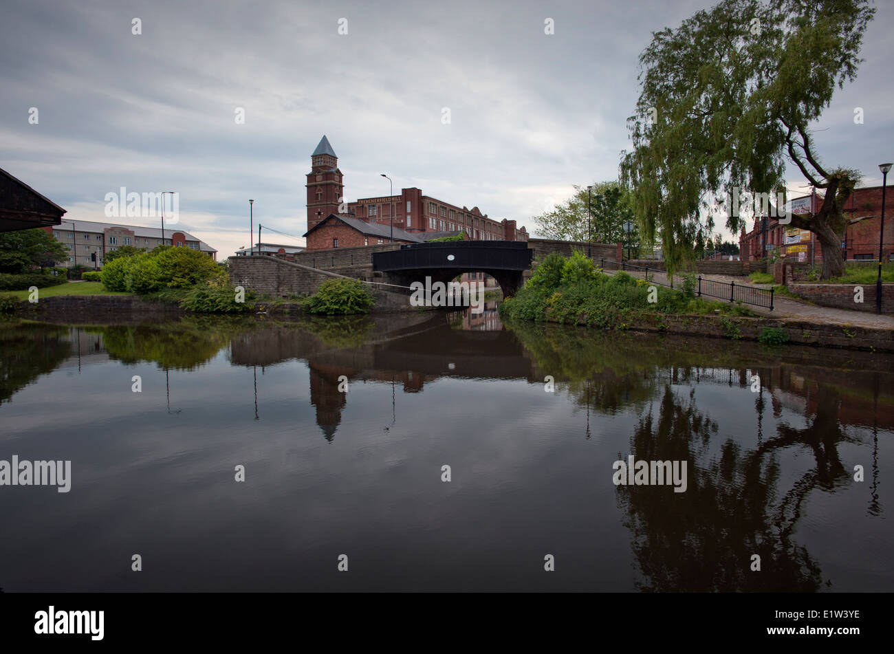 Wigan, Wigan Pier, Greater Manchester, England, UK.  June 2014 Wigan Pier by George Orwell in his searing condemnation of class. Stock Photo