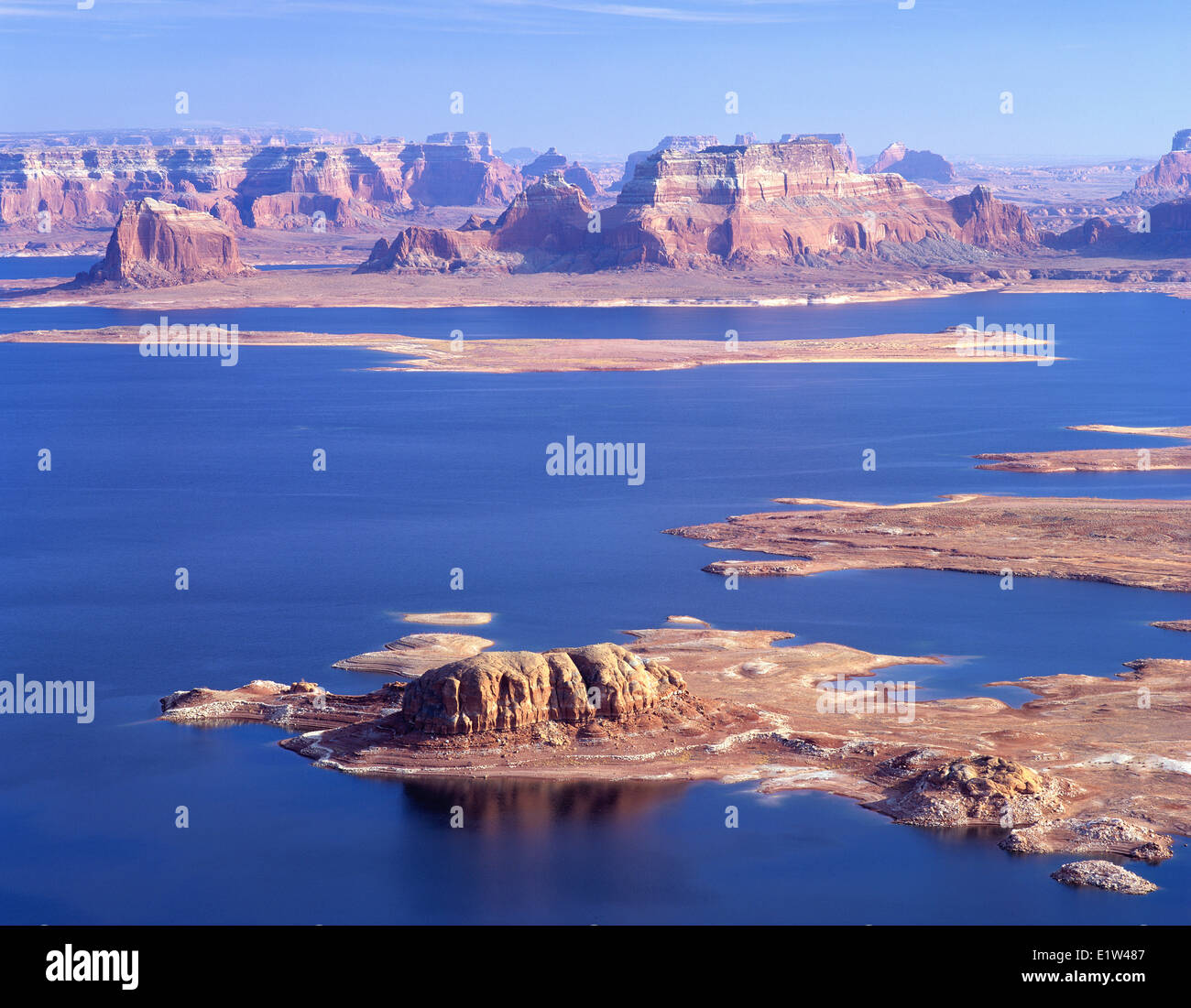 Lake Powell, north of Page, Utah Stock Photo Alamy