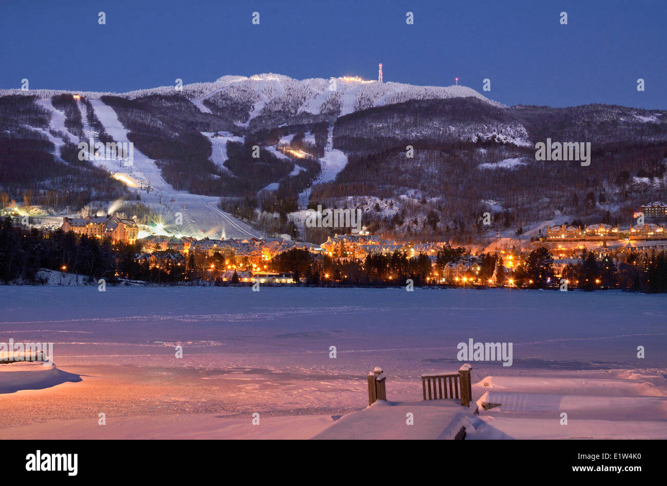 Mt Tremblant, Laurentides, Quebec, Canada Stock Photo Alamy