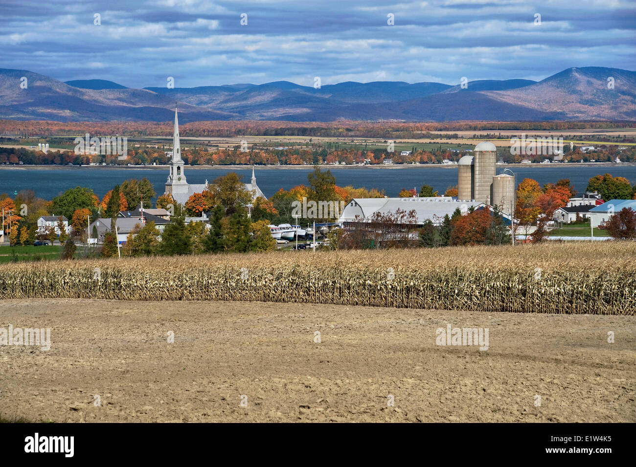 St Michel de Bellechasse, Chau Appalaches Quebec, Canada Stock Photo Alamy