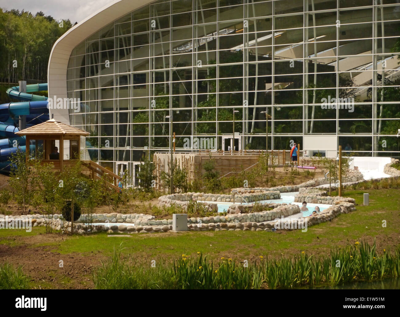 Center Parcs at Woburn Forest Stock Photo