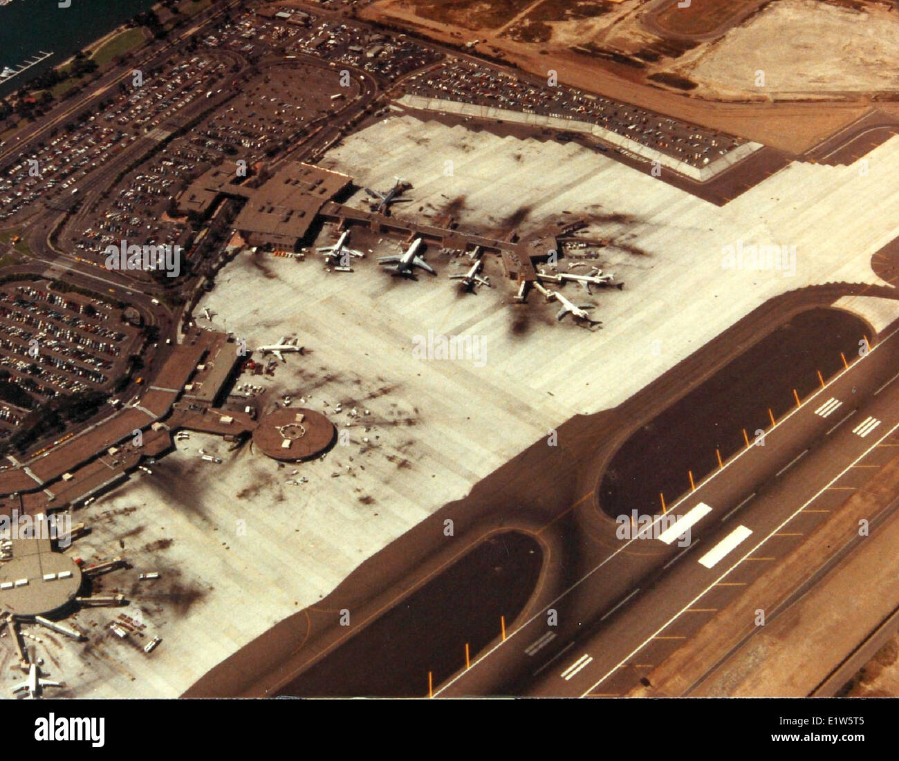 Lindbergh Field, now known as San Diego International Airport, was ...
