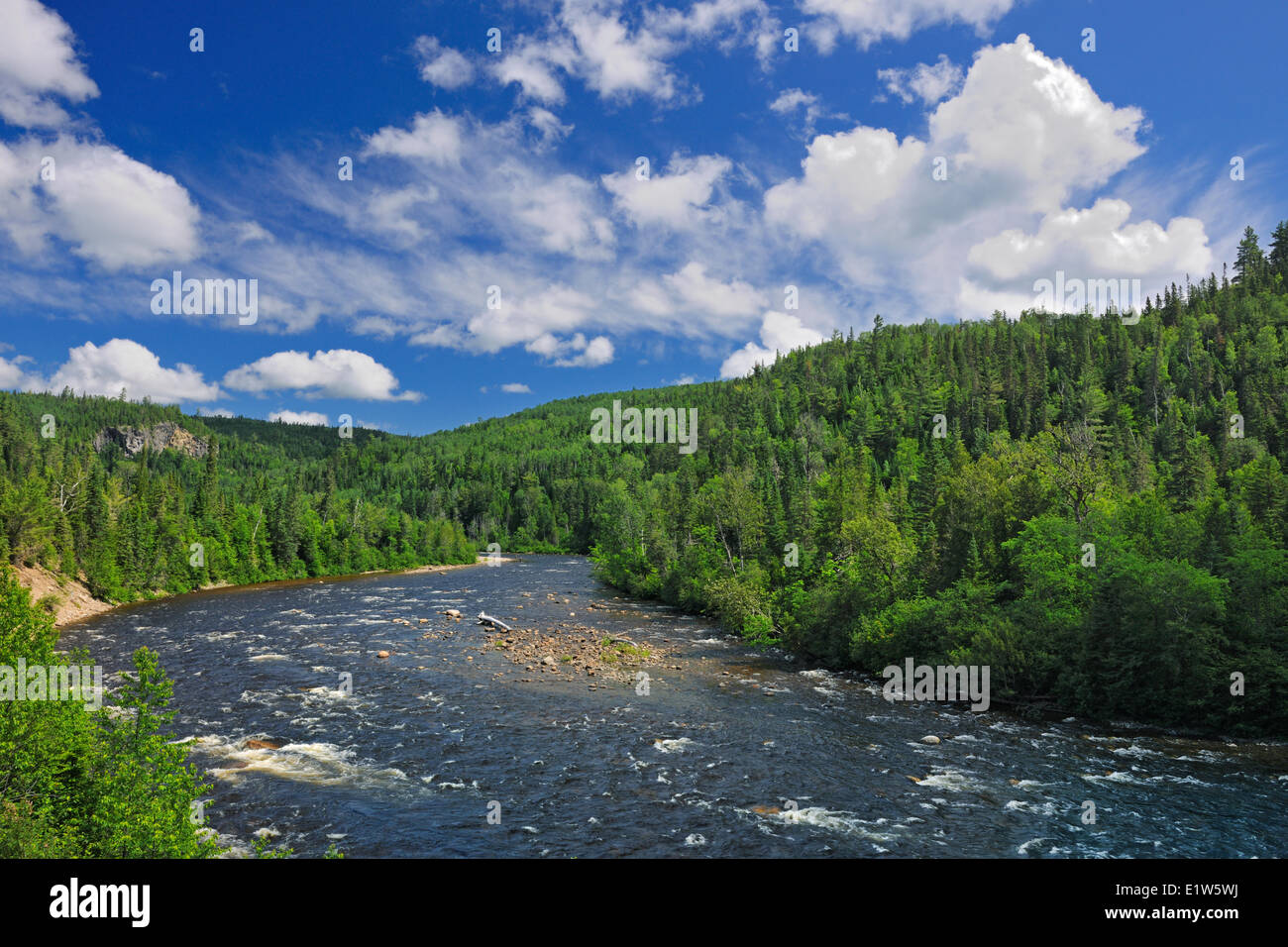 Riviere Ste Marguerite, Parc Saguenay, Quebec, Canada Stock Photo Alamy