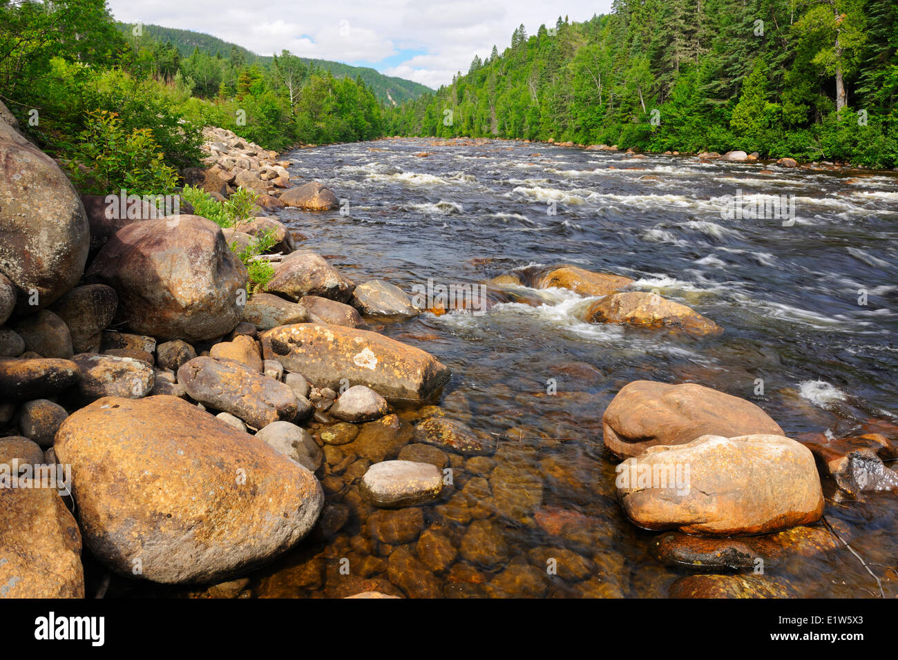 Rivière SainteMarguerite, Saguenay Fjord National Park, Quebec, Canada