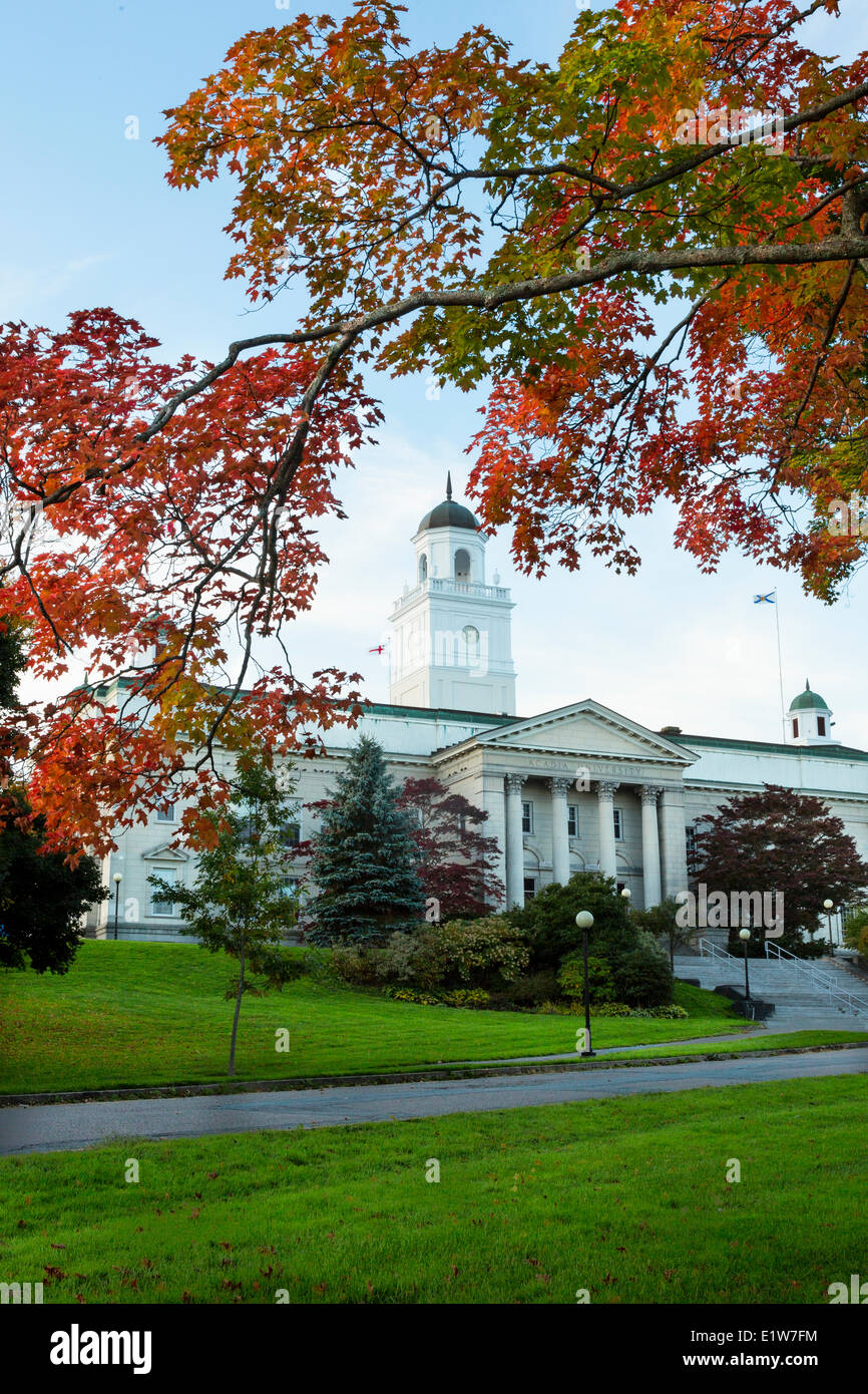 Acadia University, Wolfville, Nova Scotia, Canada Stock Photo