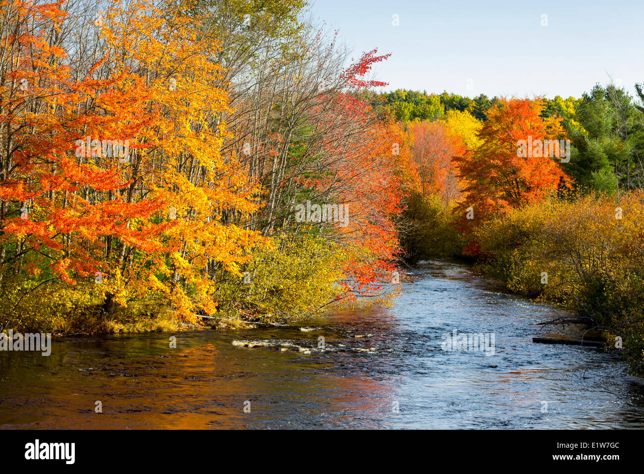 South Brookfield, Queens Municipality, Nova Scotia, Canada Stock Photo
