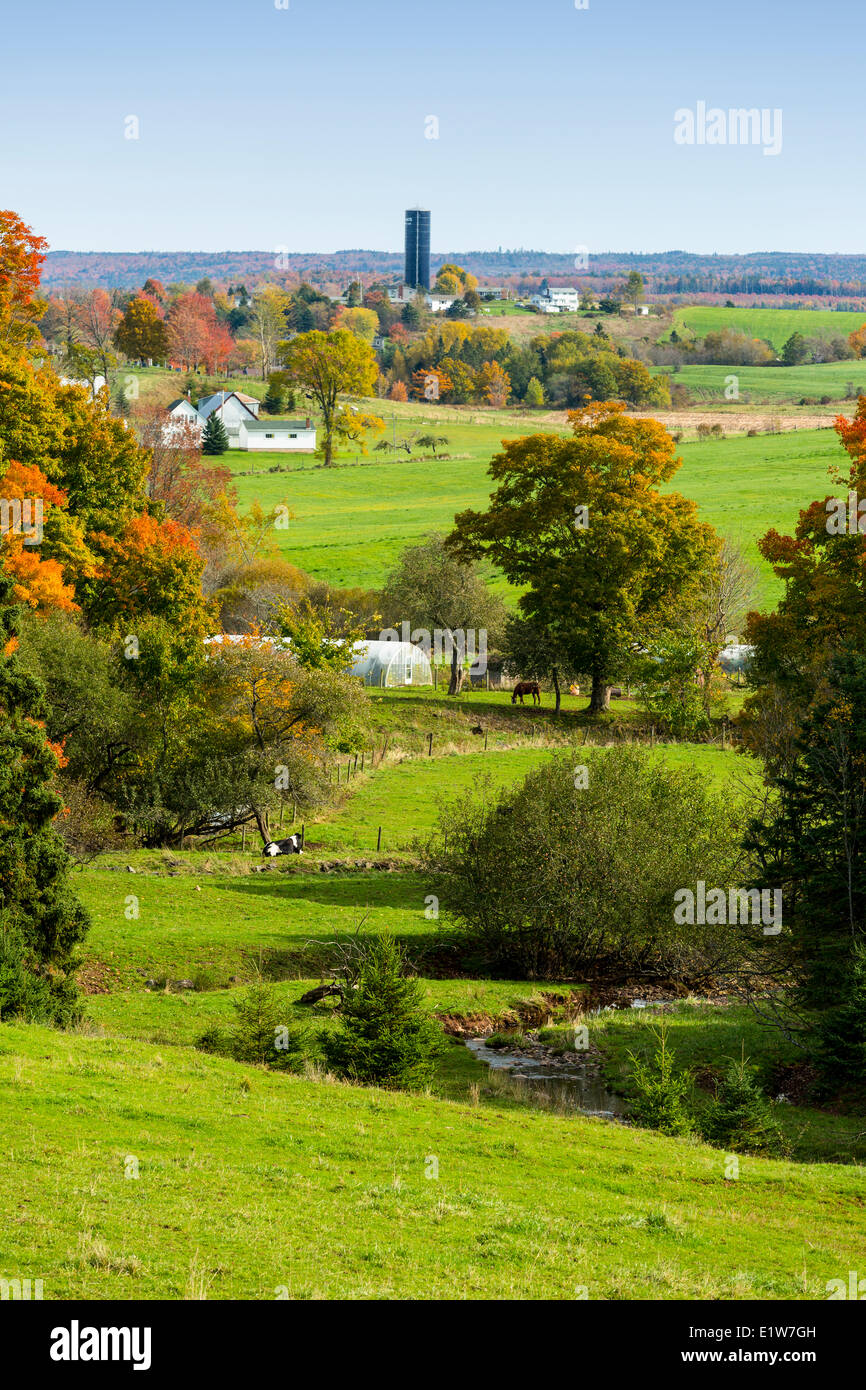 Farm, Shubenacadie, Nova Scotia, Canada Stock Photo Alamy