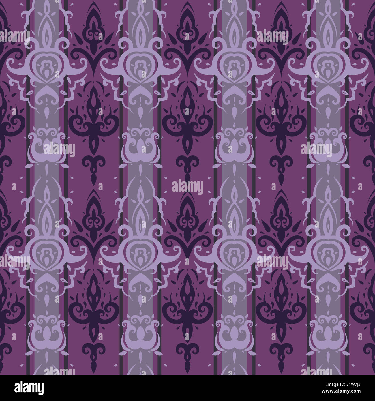 Seamless wallpaper pattern Stock Photo - Alamy