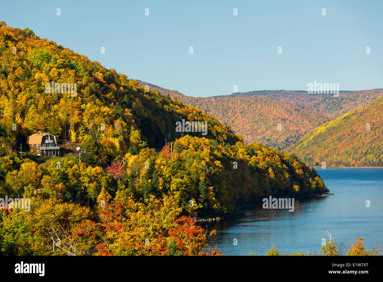 View from Ingonish Ferry, Cape Breton Highlands National Park, Cabot