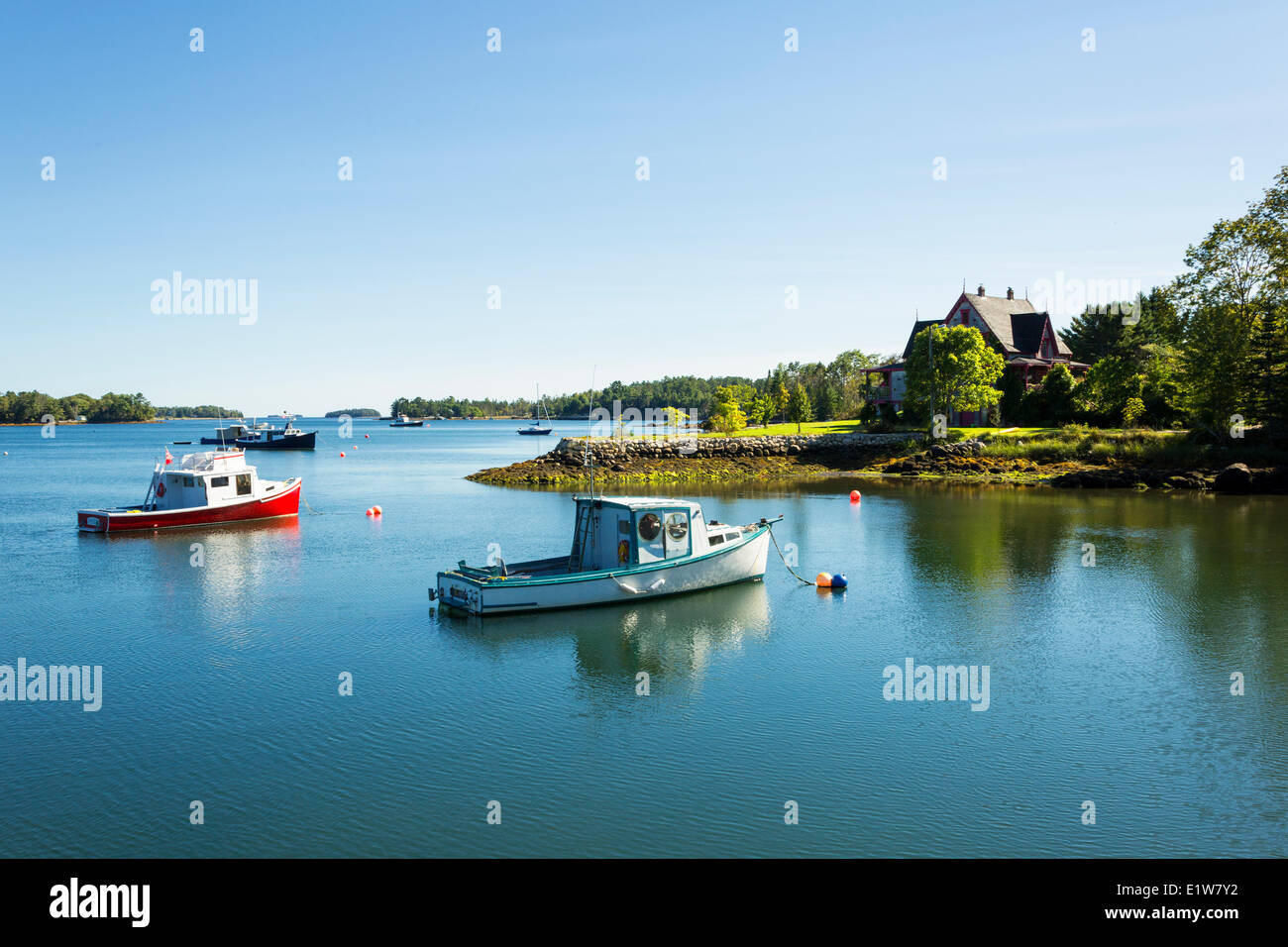 Chester Basin, Nova Scotia, Canada Stock Photo Alamy