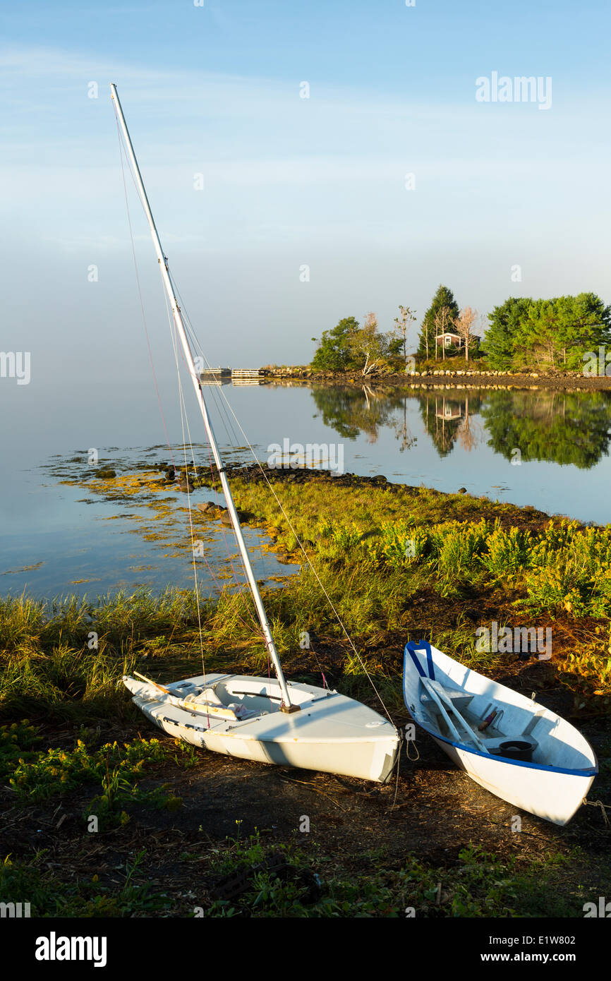 Walters Cove, LaHave River, Lunenburg County, Nova Scotia, Canada Stock