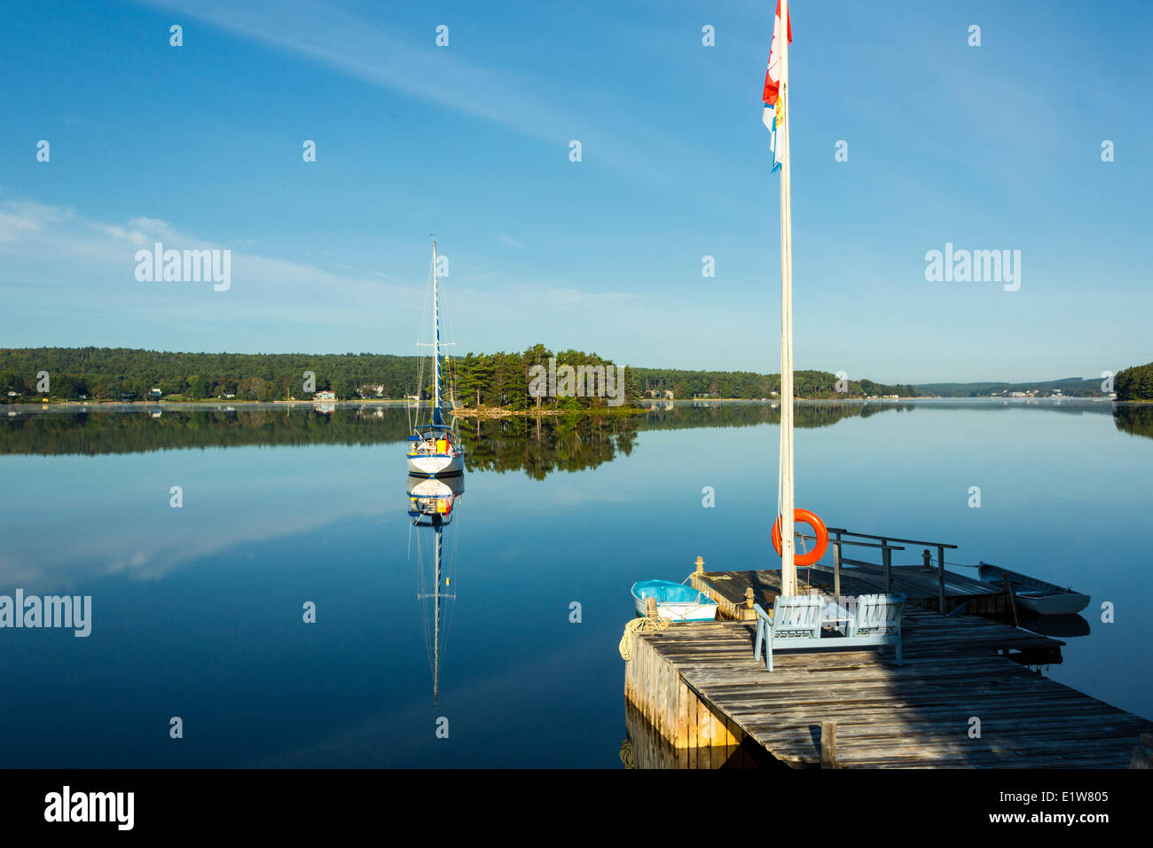 Little Island, LaHave River, Nova Scotia, Canada Stock Photo Alamy