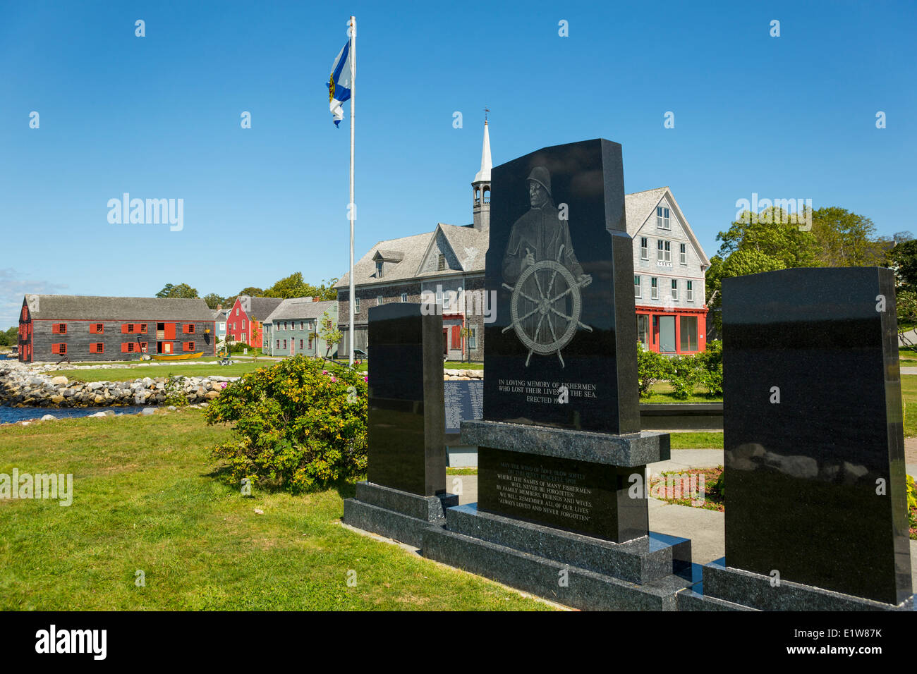 Seamen Memorial, Shelburne Historic Waterfront District, Shelburne