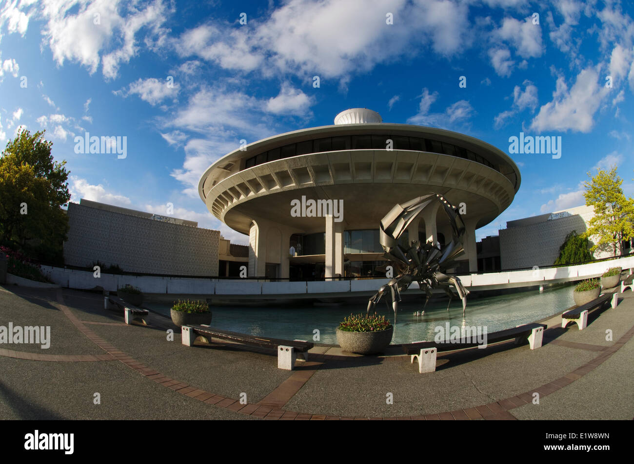 HR Macmillan Space Centre in Vanier Park. Kitsilano neighbourhood, Vancouver, British Columbia, Canada Stock Photo