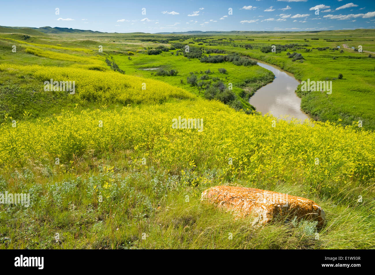 Frenchman River, West Block, Grasslands National Park, Saskatchewan