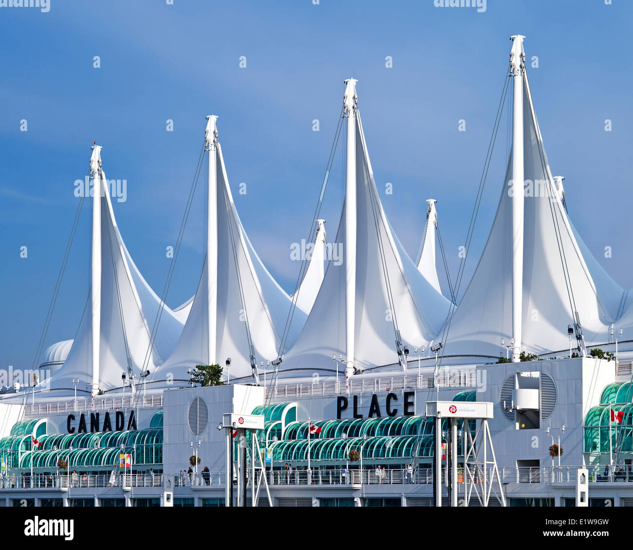 Canada Place, Vancouver, British Columbia, Canada Stock Photo