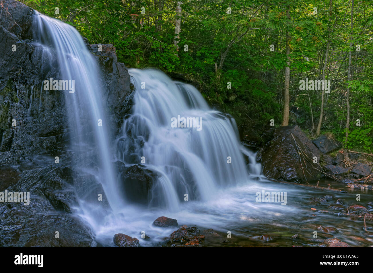 Raleigh Falls, near Ignace, Ontario, Canada Stock Photo