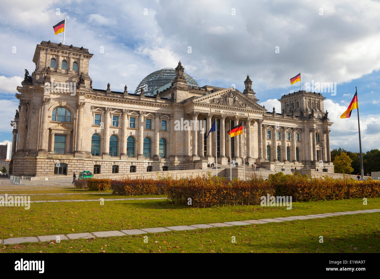 The Reichstag, Berlin, Germany Stock Photo