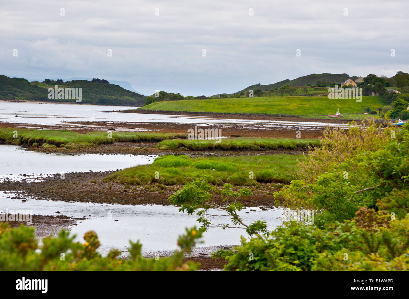 Glen river Teelin bay Carrick County Donegal Ireland Stock Photo - Alamy