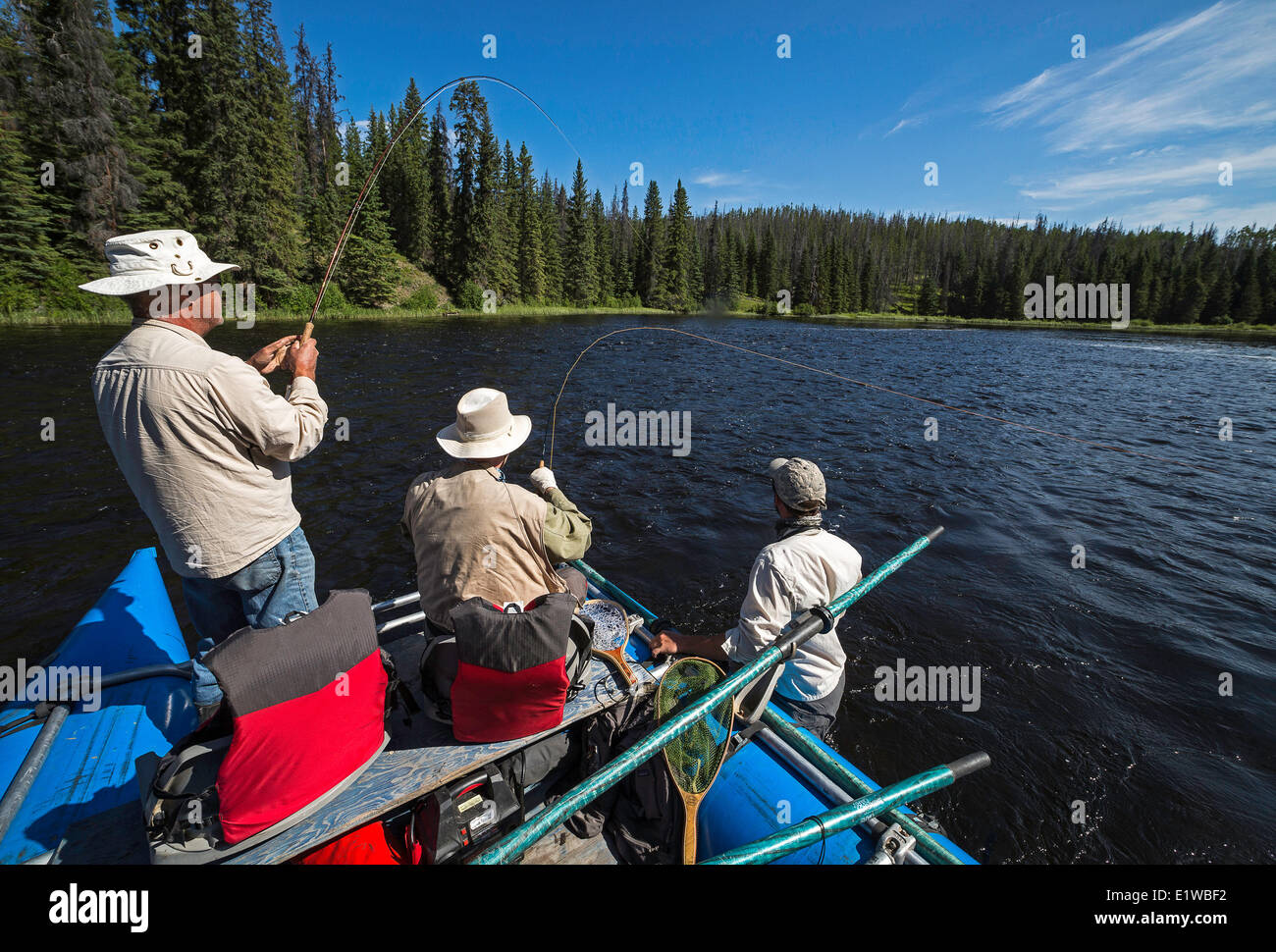 Fly fishing blackwater river british hires stock photography and