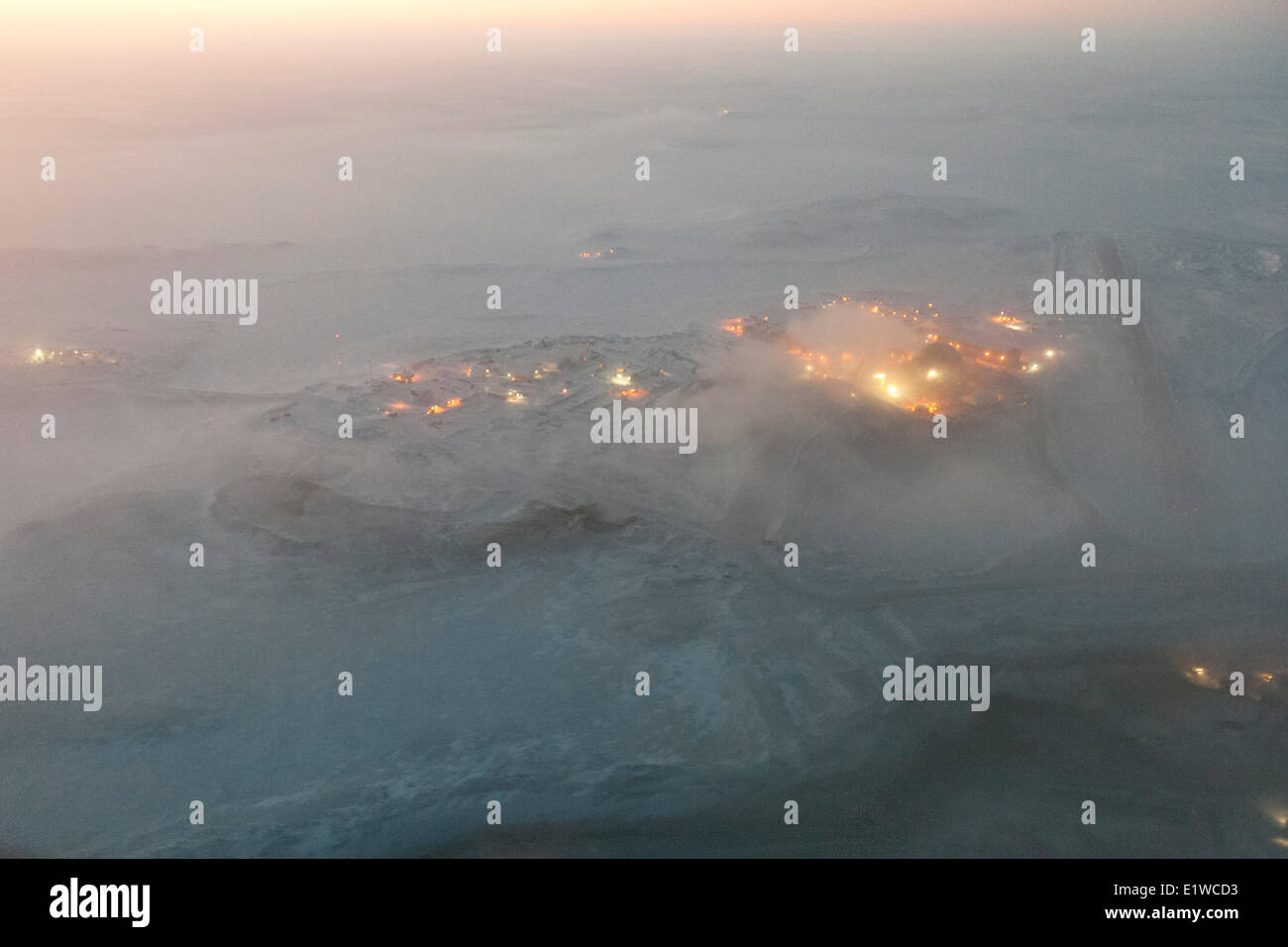 AgnicoEagle's Meadowbank Gold Mine, near Baker Lake, Nunavut Stock