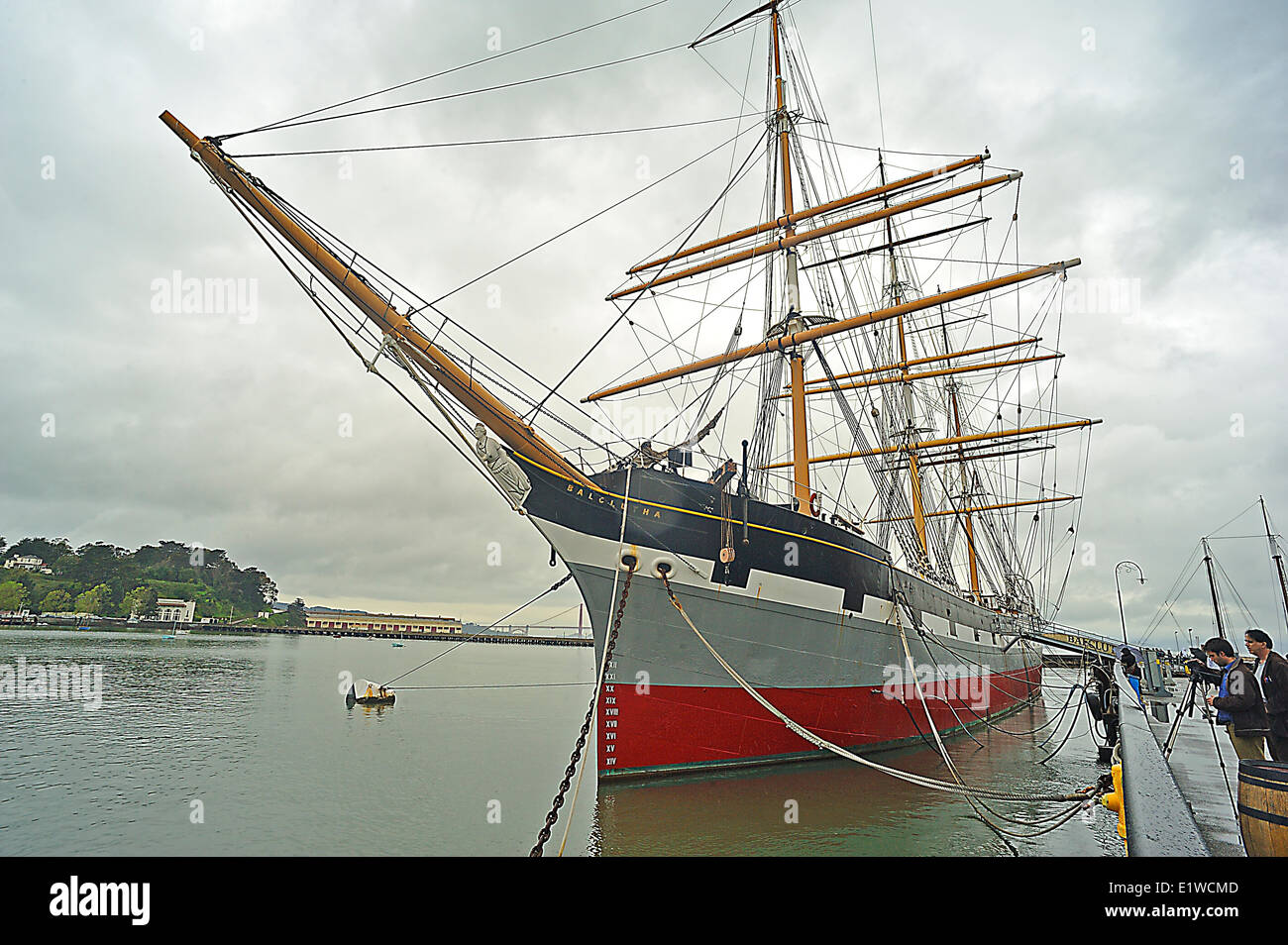 Sailing Ship "Balclutha", Maritime Museum, San Francisco, California ...