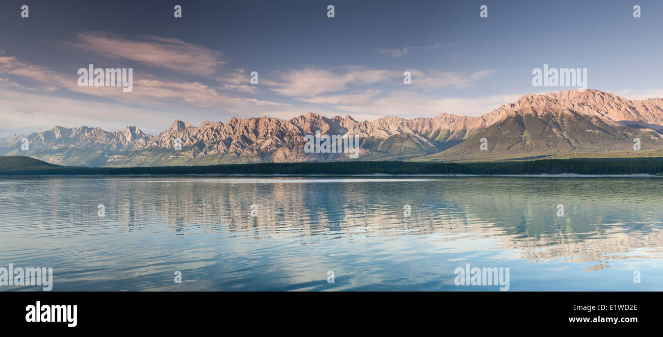 Looking across Lower Kananaskis Lake in Peter Lougheed Provincial Park