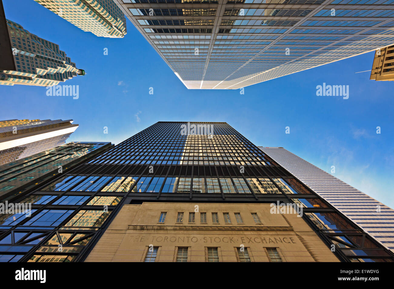 Toronto Stock Exchange other high rise buildings in the Financial