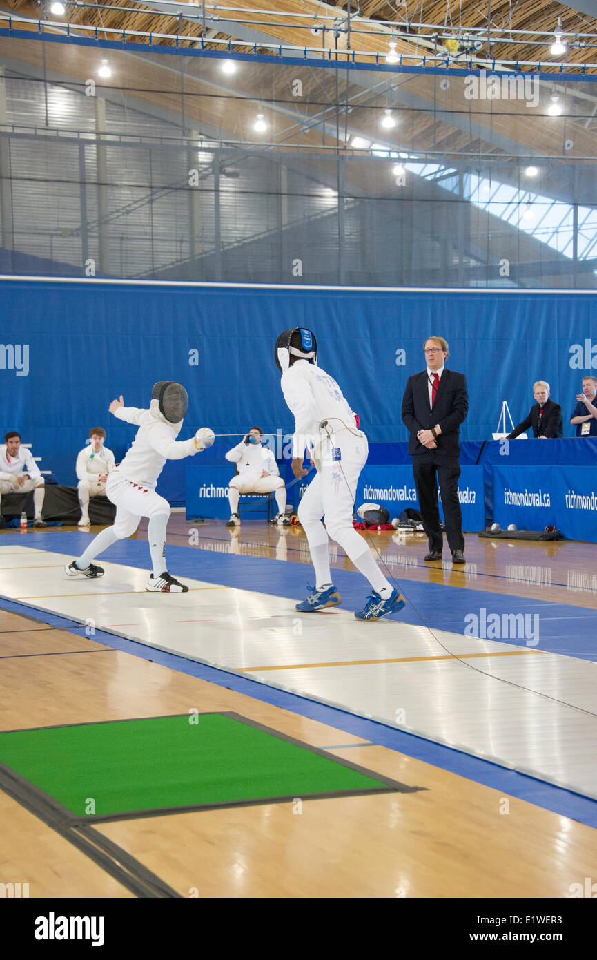 Vancouver Grand Prix of Men's Epee 2013 at Richmond Olympic Oval