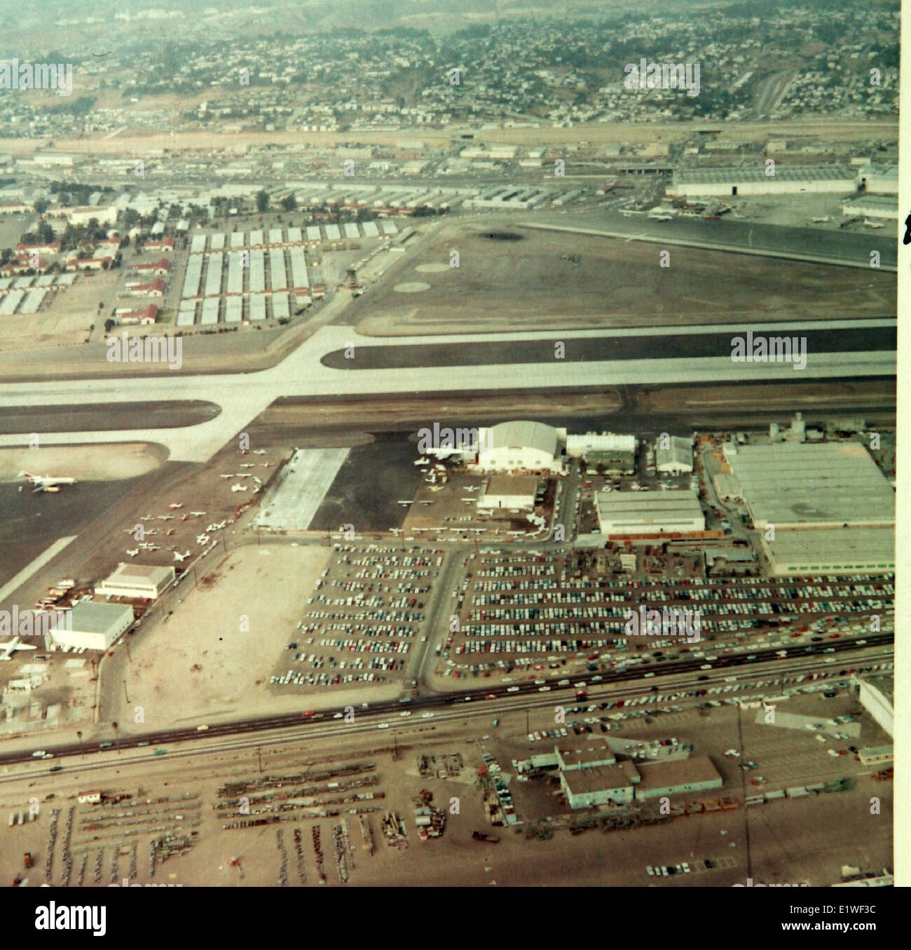 Lindbergh Field, now known as San Diego International Airport, is a ...