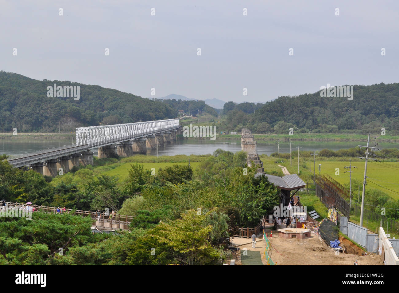 Imjin Riverimjingak Parksouth Korea Stock Photo Alamy