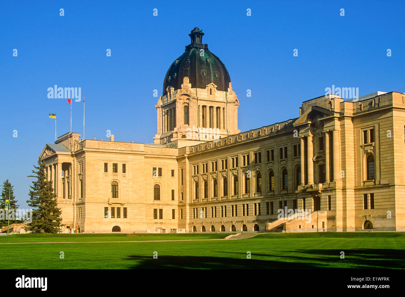 Saskatchewan Legislature, Regina, Saskatchewan, Canada Stock Photo