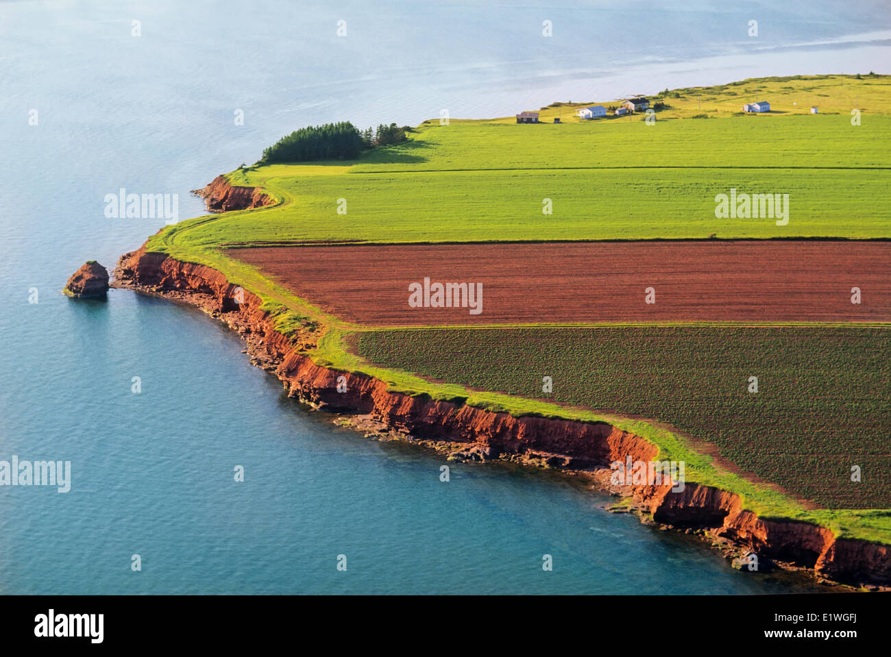 Aerial of Argyle Shore, Prince Edward Island, Canada Stock Photo Alamy