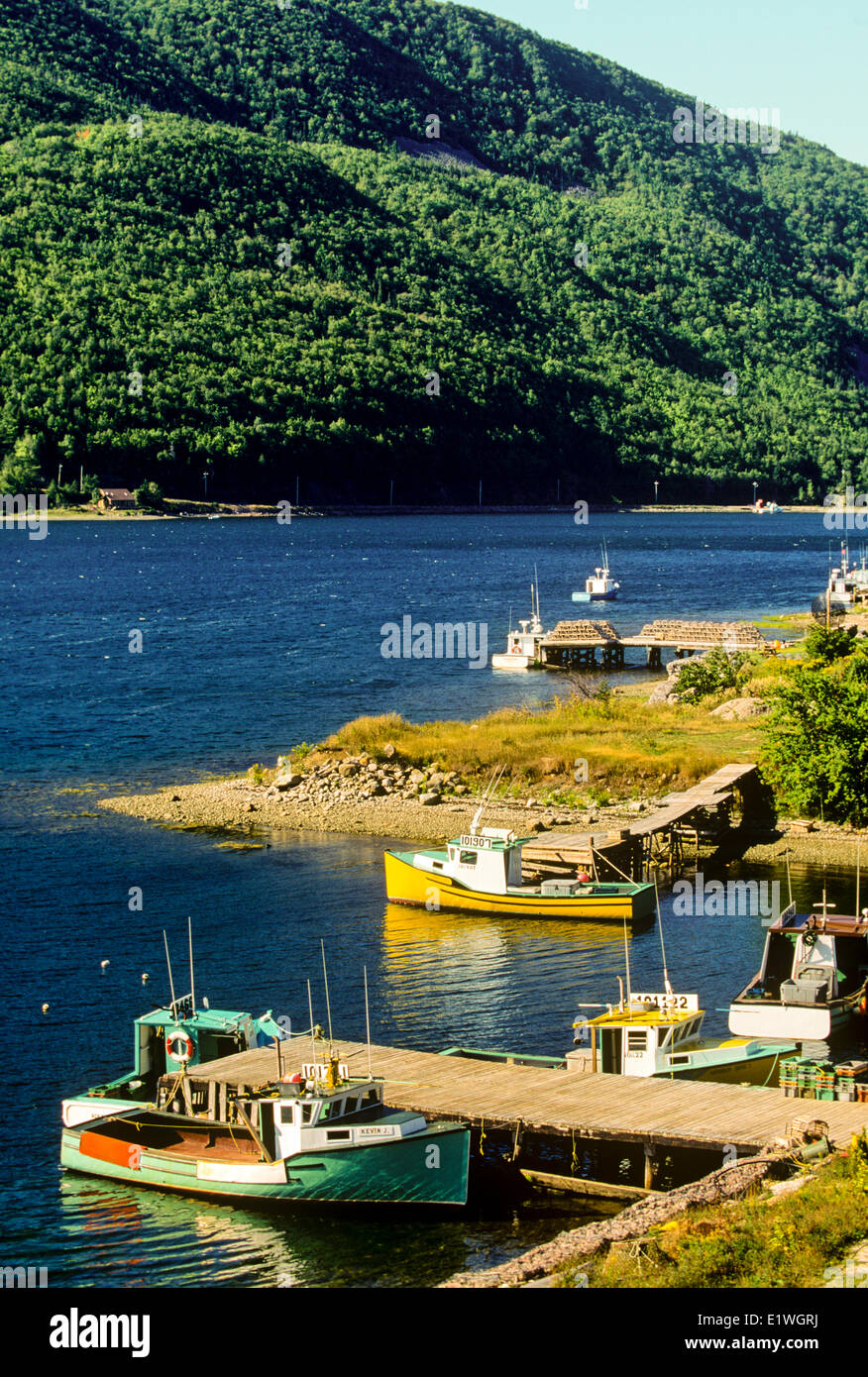 Ingonish Harbour, Cape Breton, Nova Scotia, Canada Stock Photo Alamy