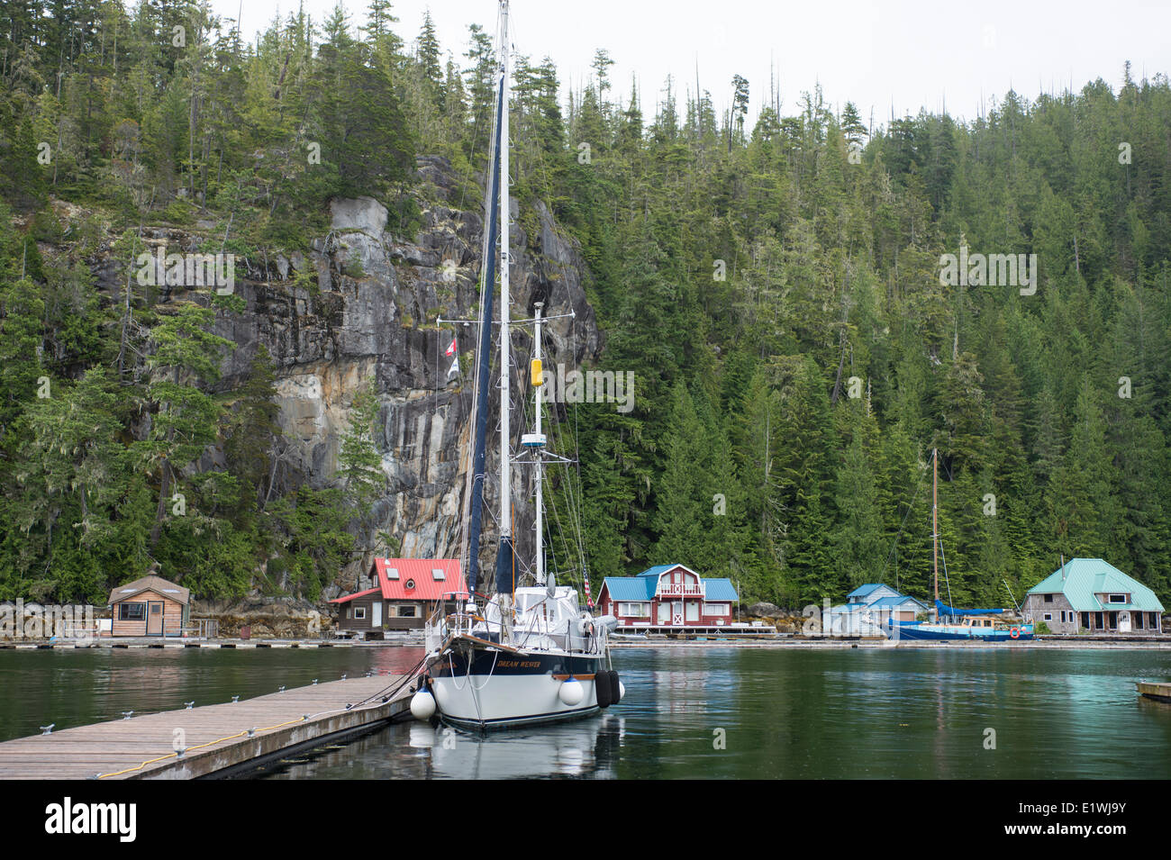 Echo Bay, British Columbia, Canada Stock Photo Alamy