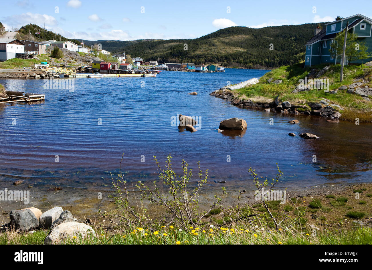 Fleur de Lys Harbour, Newfoundland, Canada Stock Photo Alamy