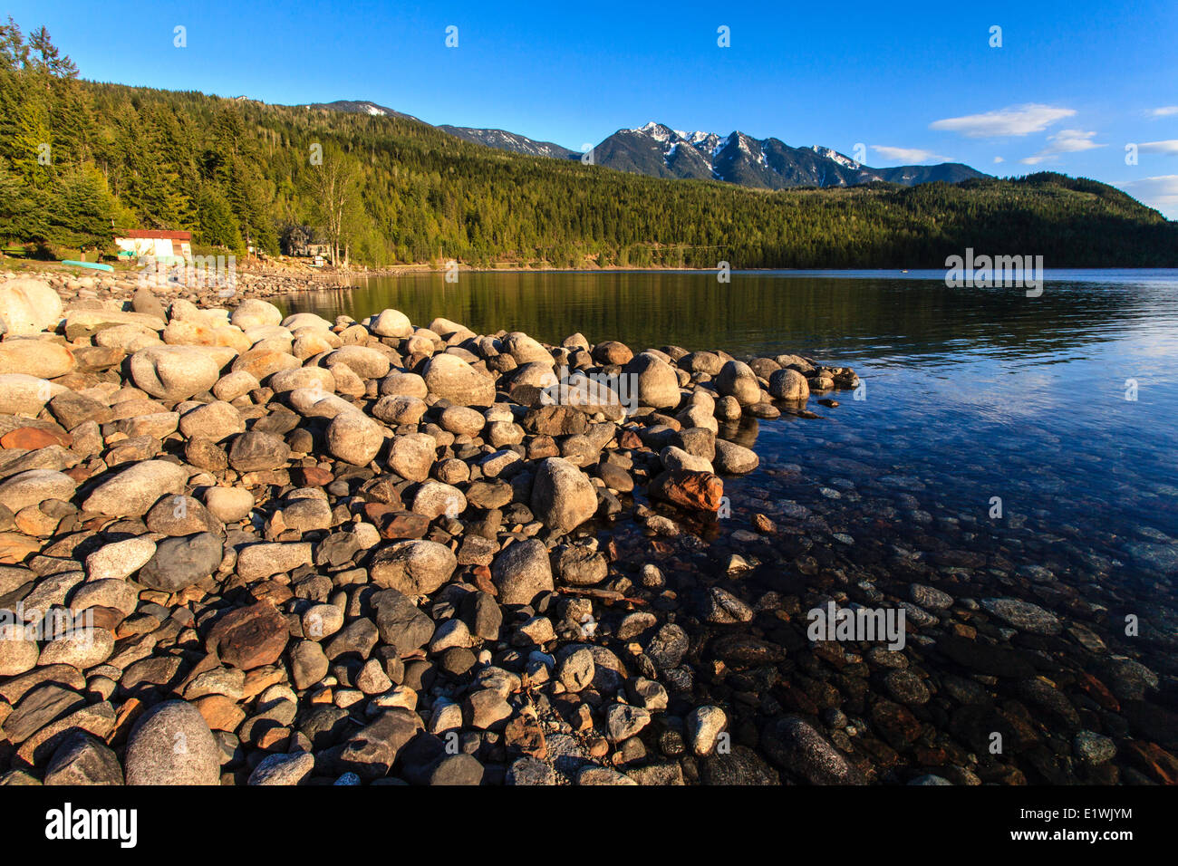 Shore of slocan lake hires stock photography and images Alamy