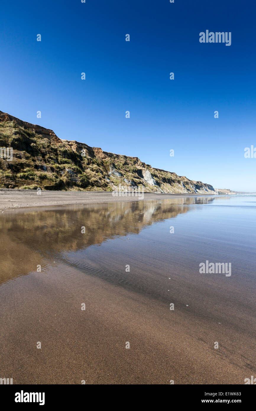 Kai Iwi Beach near Wanganui on the North Island of New Zealand Stock Photo