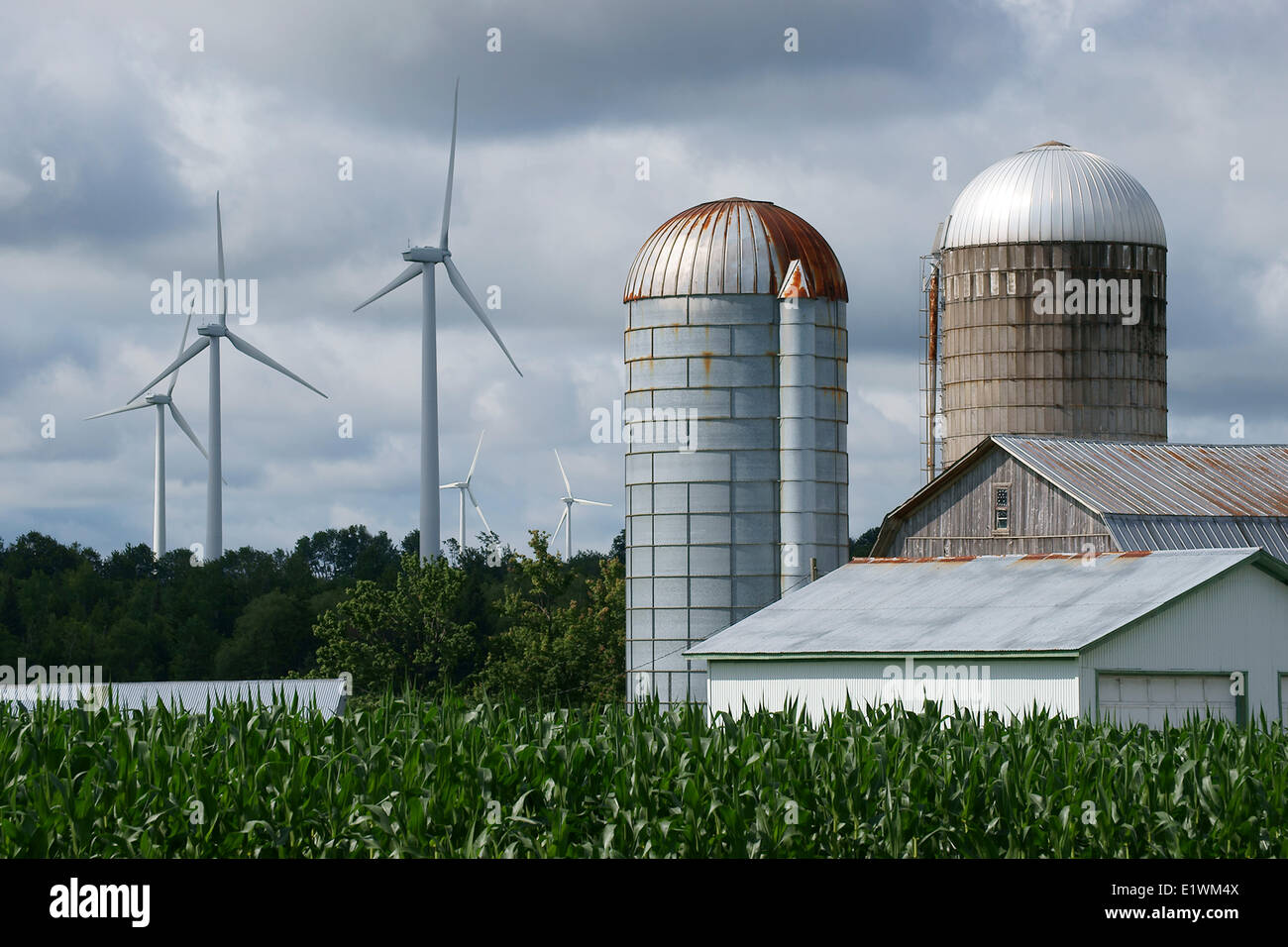 Wind farm in upstae New York, USA Stock Photo Alamy