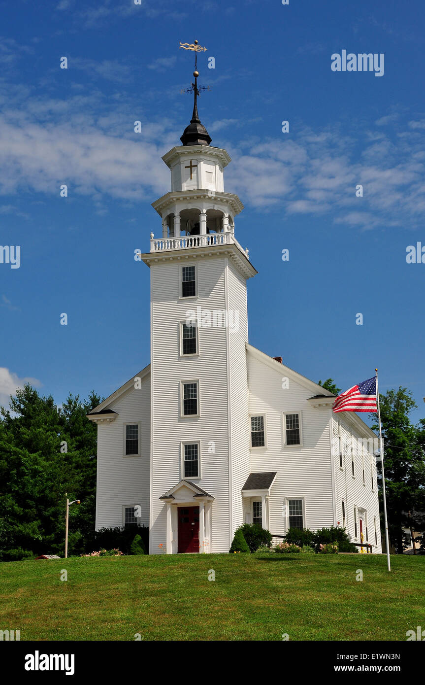 Townsend, MA 1770 Townsend Second Meeting House Stock Photo Alamy