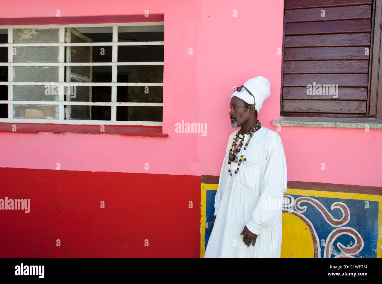 Local cuban at Callejon de Hamel, Havana, Cuba Stock Photo - Alamy