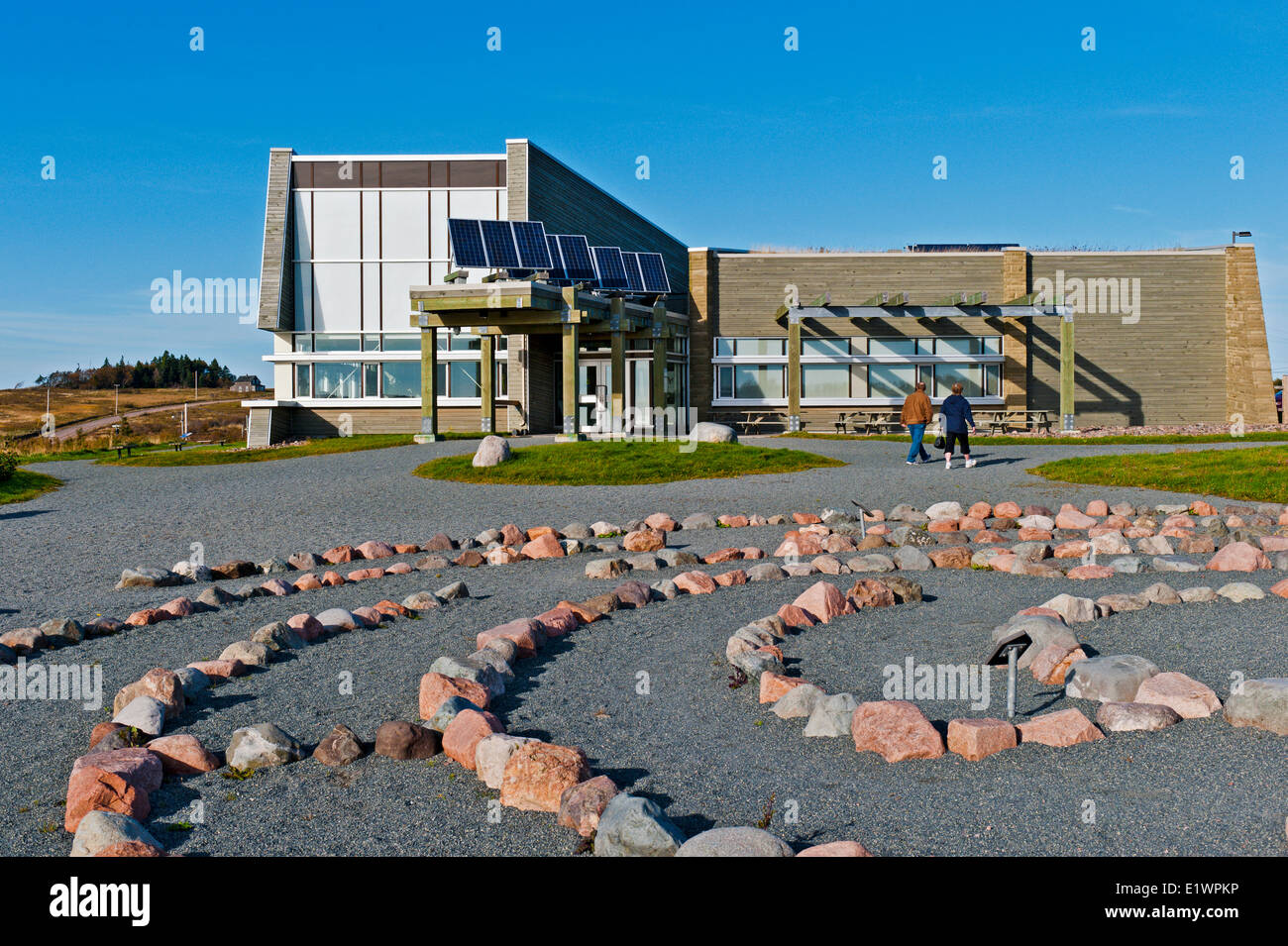 The Joggins Fossil Centre on the Bay of Fundy, Nova Scotia. Canada's