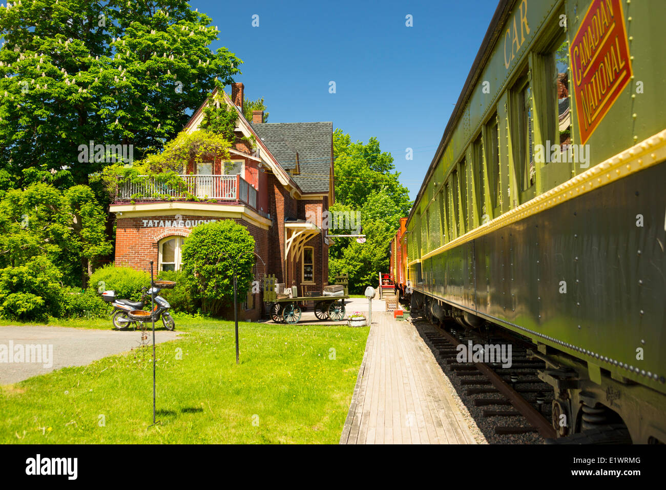 Train Station Inn Nova Scotia Canada Train Station Inn, Tatamagouche, Nova Scotia, Canada Stock Photo - Alamy