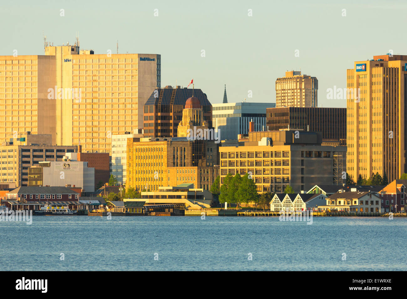 View of Halifax waterfront from Dartmouth, Nova Scotia, Canada Stock Photo
