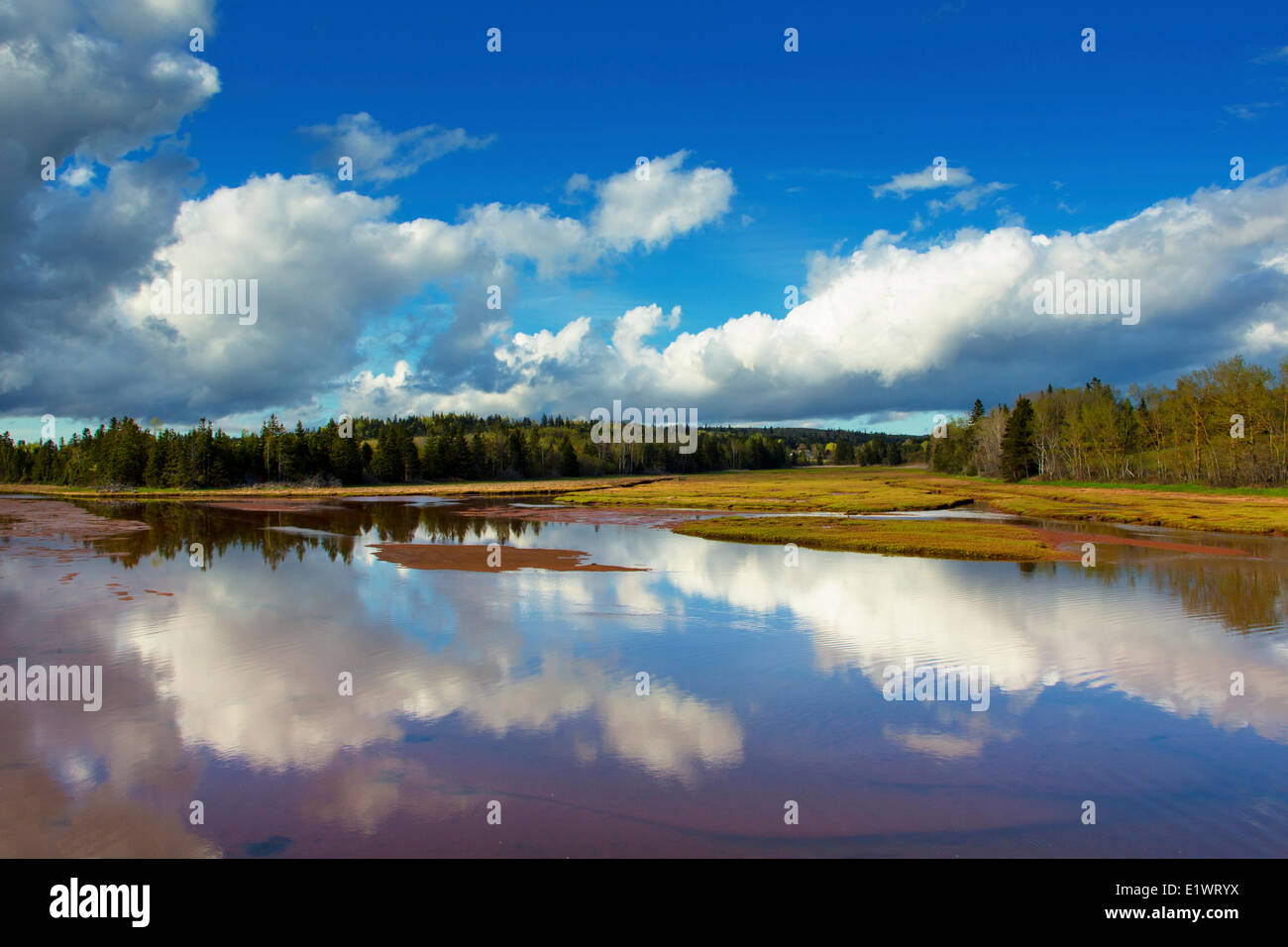 Westmorleland River, Prince Edward Island, Canada Stock Photo