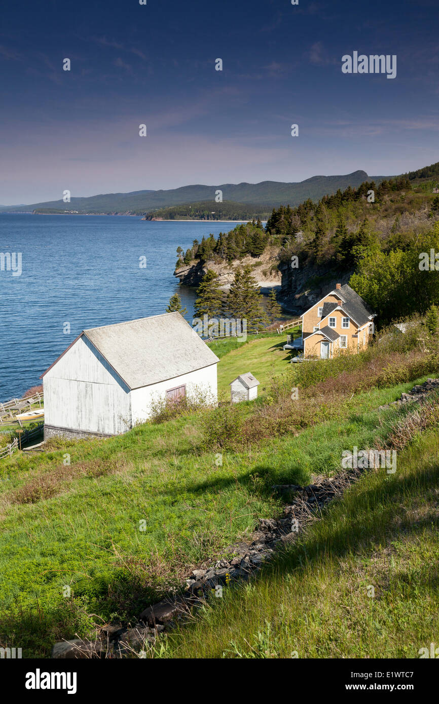 Homestead (museum) L'AnseBlanchette, Forillon National Park, Quebec