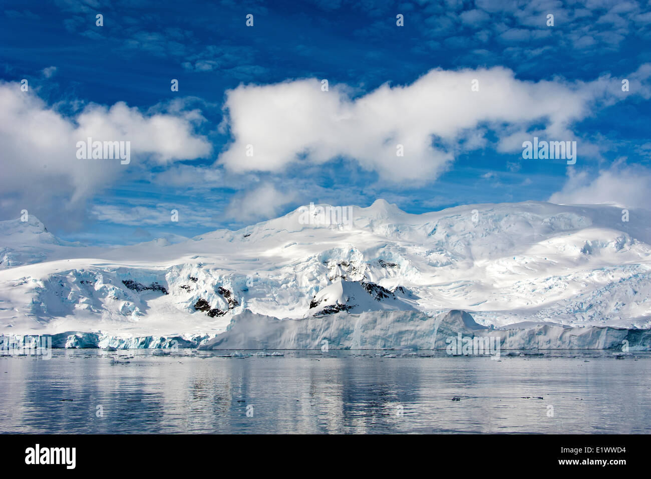 Neko Harbour, Antarctic Peninsula Stock Photo