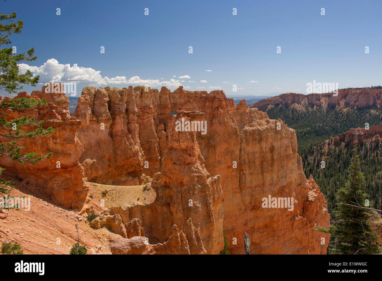 Landscape photo in Bryce Canyon Utah, USA Stock Photo